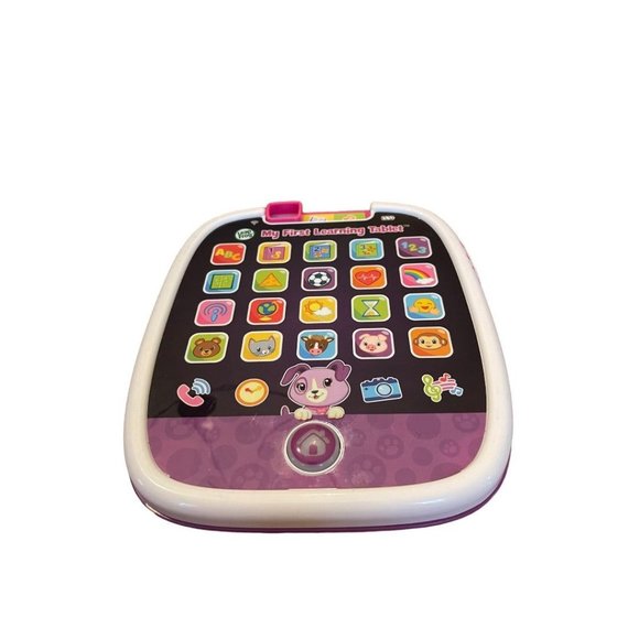 LeapFrog My First Learning Tablet Adjustable Volume Toy Battery Operated - Picture 1 of 8